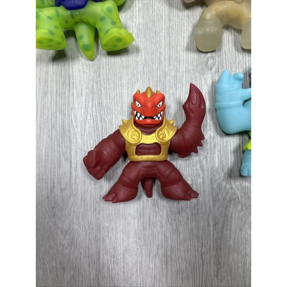 Heroes of Goo Jit Zu All Stars Pack: Blazagon, Rock Jaw, Tyro, Smashadon Figures - Picture 2 of 10